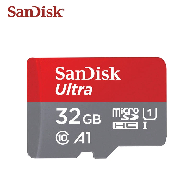 SanDisk Ultra microSDXC UHS-I Carte + Adaptateur SD, avec jusqu'à 140 Mo/s, Classe 10, U1, homologuée A1
