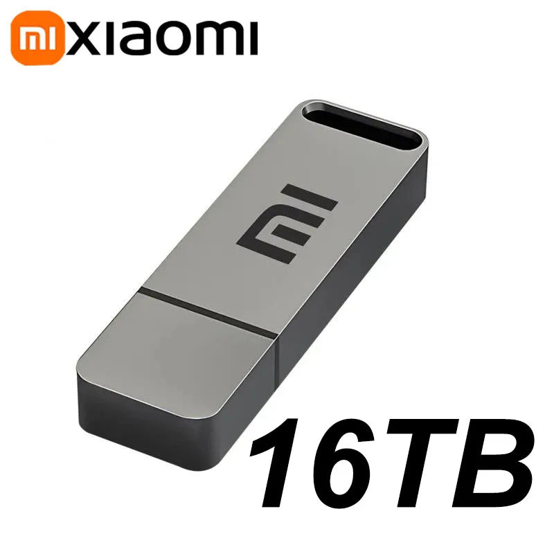 Xiaomi – clé USB 3.2 originale, 16 to, haute vitesse, type-c, en métal, pour appareils de stockage sur ordinateur, 2025
