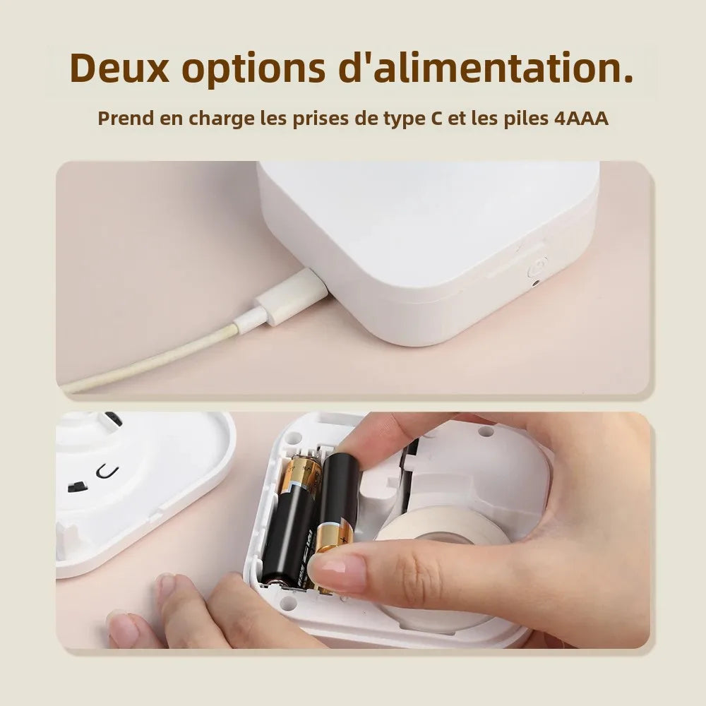 Phomemo Q30 imprimante d'étiquettes Mini imprimante poche thermique étiqueteuse sans fil autocollant poche Portable imprimante diverses étiquettes papier