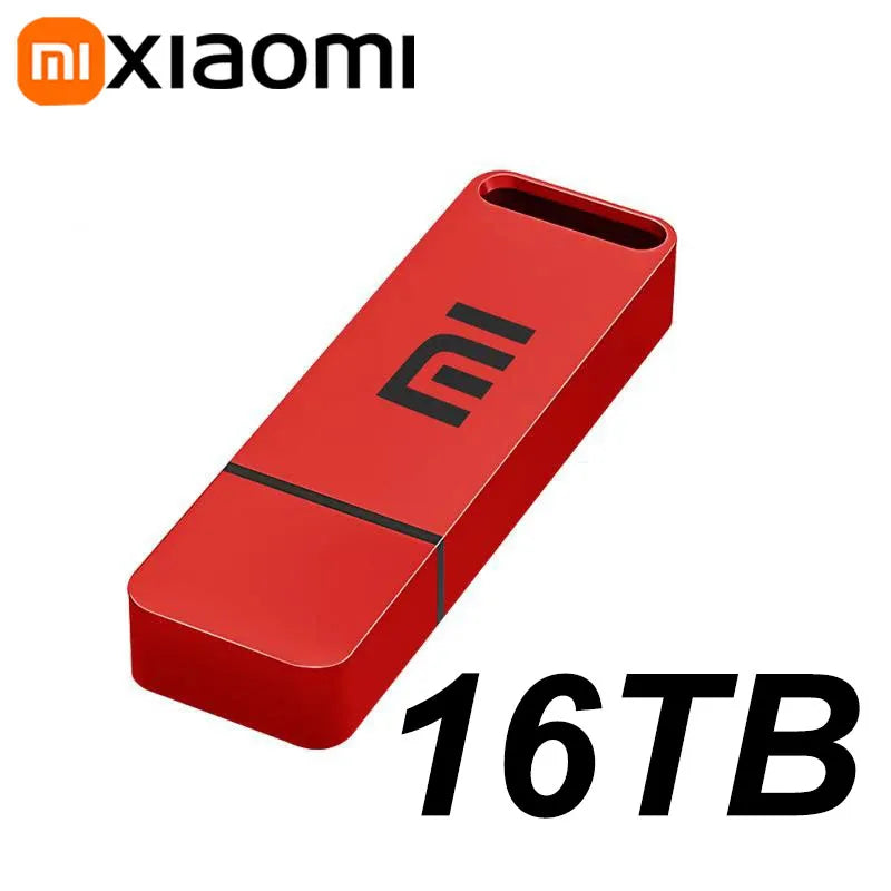 Xiaomi – clé USB 3.2 originale, 16 to, haute vitesse, type-c, en métal, pour appareils de stockage sur ordinateur, 2025